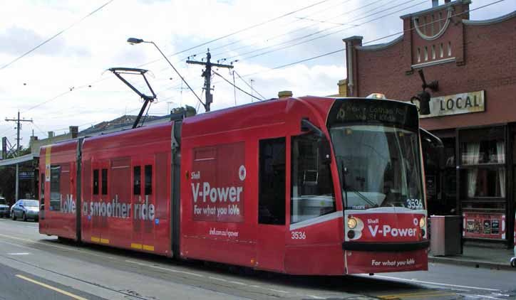 Yarra Trams Siemens Combino V-Power 3536